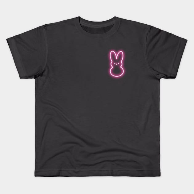 Neon Peep Kids T-Shirt by KonekoVisions